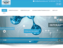 Tablet Screenshot of byparamatma.com